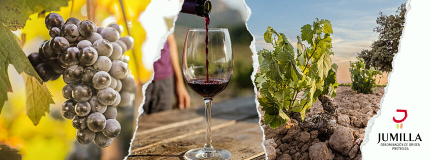 Cartel de la Miniferia de vinos DOP Jumilla de Semana Santa